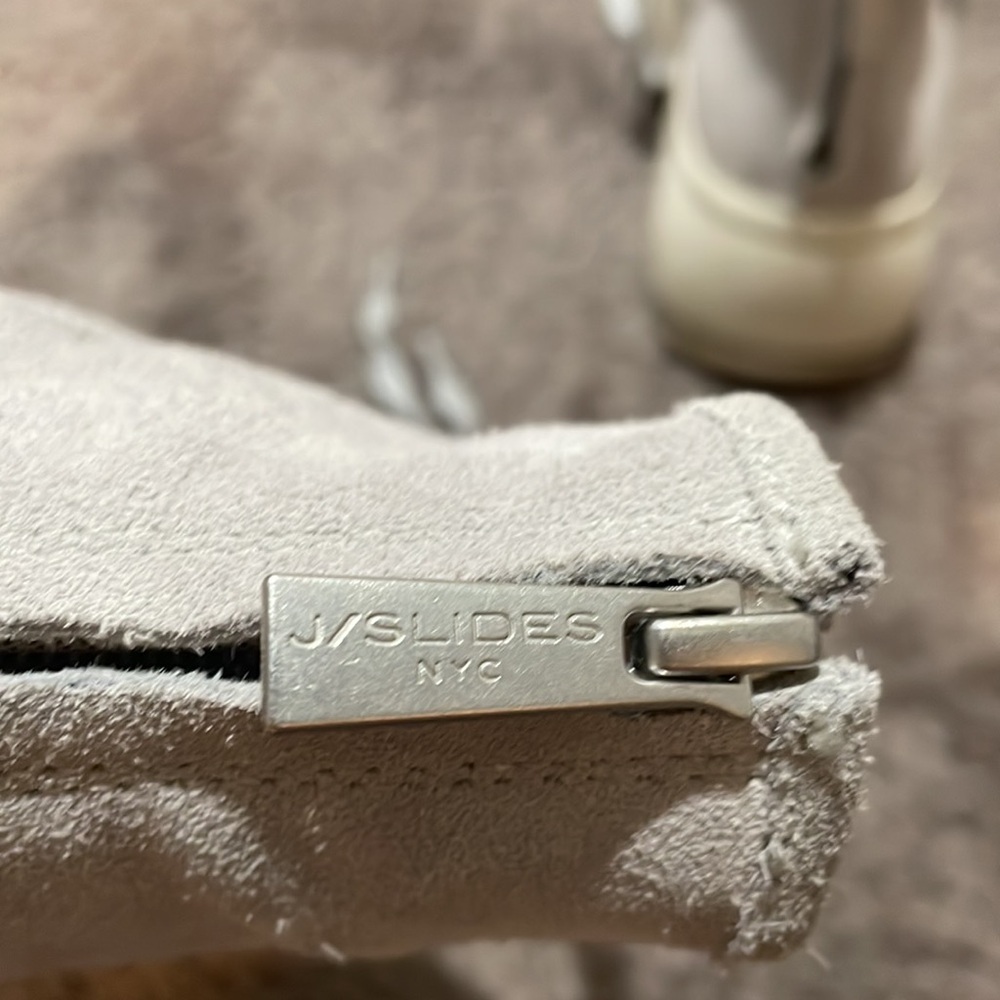 Platform suede sneakers. J/slides NYC size 8.5 - Picture 2 of 9
